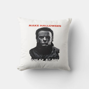 Make Halloween Great Again - Scary Horror Hallowee Throw Pillow