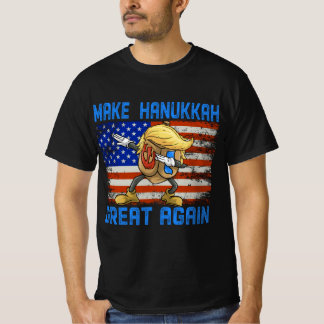 Make Hanukkah Great Again Funny Chanukah T-Shirt