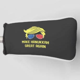 Make Hanukkah Great Again Trump Jewish  Golf Head Cover