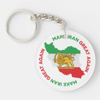 Make Iran Great Again Persian Keychain