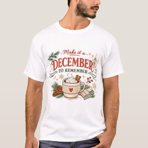 Make It a December to Remember Christmas T-Shirt