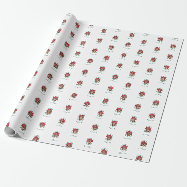 Make it a December to Remember Wrapping Paper (Unrolled)