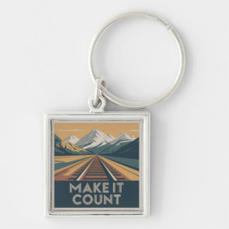 Make It Count Keychain