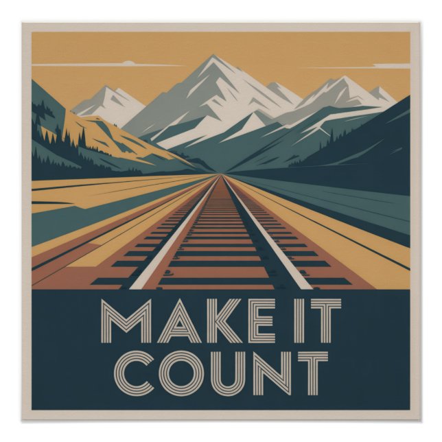 Make It Count Poster (Front)