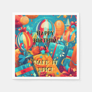 Make it Epic! Napkin
