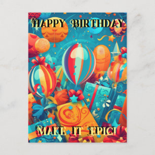 Make it Epic! Postcard