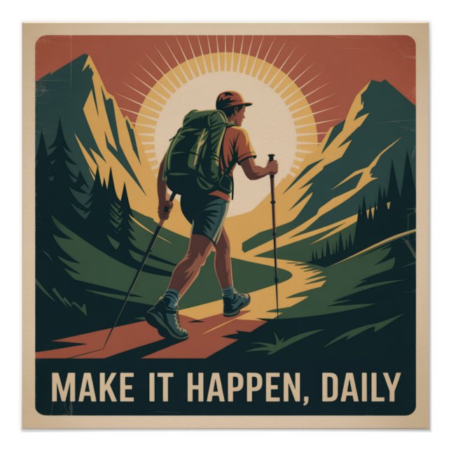 Make It Happen, Daily Poster (Front)