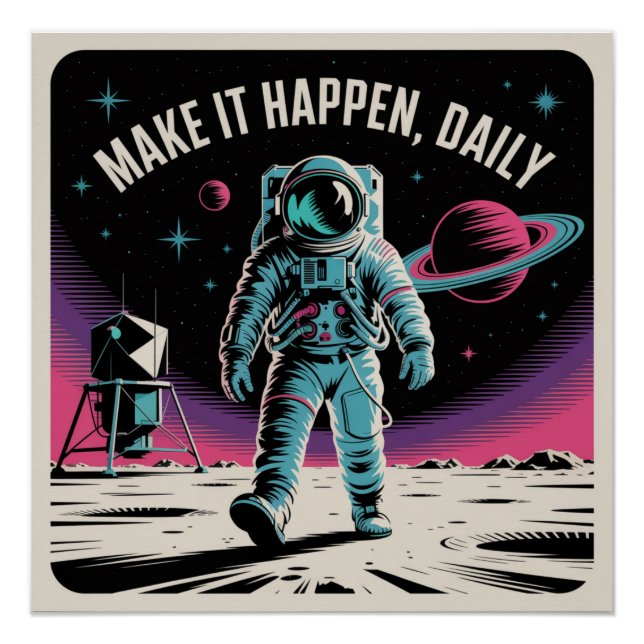 Make It Happen, Daily Poster (Front)