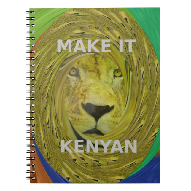 Make it Kenyan Notebook (Front)
