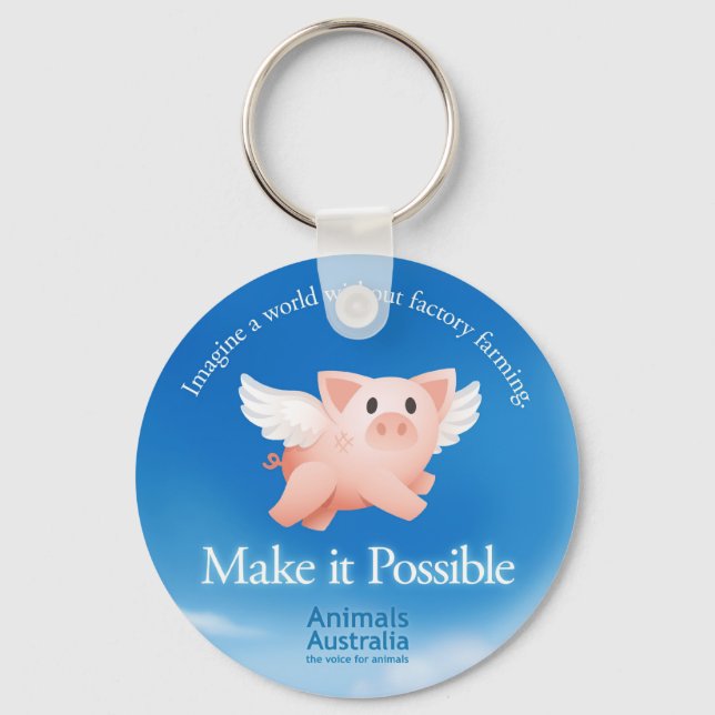 Make it Possible key Keychain (Front)