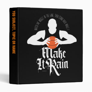 Make It Rain (Basketball) Binder