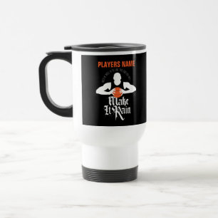 Make It Rain (Basketball) Travel Mug