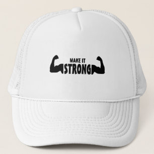 Make It Strong - Motivational Gym Casquette