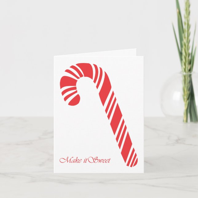 Make it Sweet Holiday Card (Front)