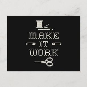 Make It Work Postcard