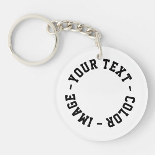 Make It Your Own 2" Diameter Keychain