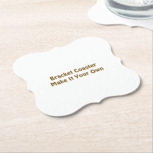 Make It Your Own Bracket Paper Coaster