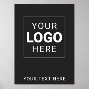 Make It Your Own Company Logo and Text Poster