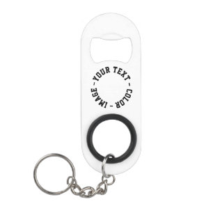 Make It Your Own Mini Bottle Opener Keychain