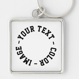 Make It Your Own Premium Square Large Keychain