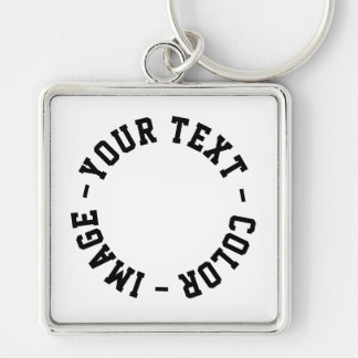 Make It Your Own Premium Square Large Keychain