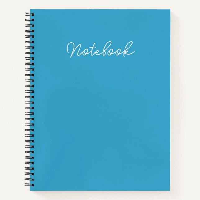 Make It Yours: Custom Branded Spiral Notebooks (Front)
