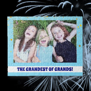 Make it yours! Fun GRANDCHILD Photo Gift Puzzle