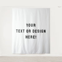 Make It Yours – XL Custom White Tapestry