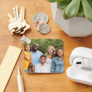 Make It Yourself - Custom Double Sided 2 Photo Keychain