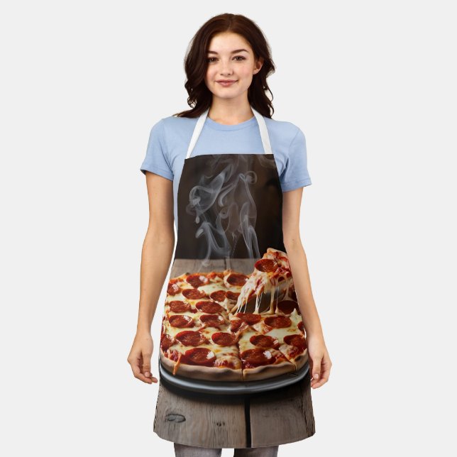 Make Italian Pizza Apron (Worn)