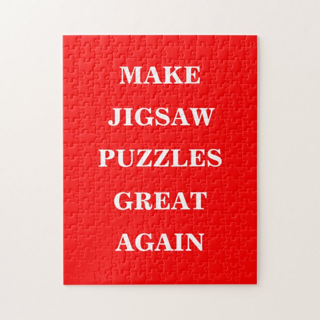 Make Jigsaw Puzzles Great Again  (Vertical)