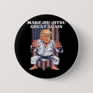 Make Jiu-jitsu Great Again Trump Republican Bjj 2 Inch Round Button