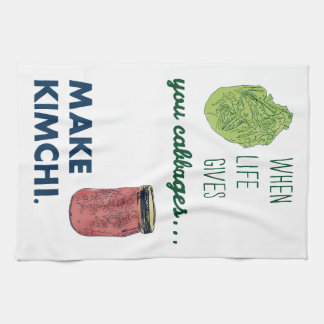 Make Kimchi! Kitchen Towel