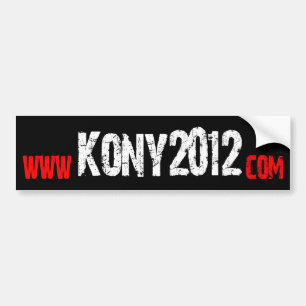 Make Kony Famous - Kony 2012 Bumper Sticker