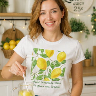 Make Lemonade / Lemon Recipe T-Shirt