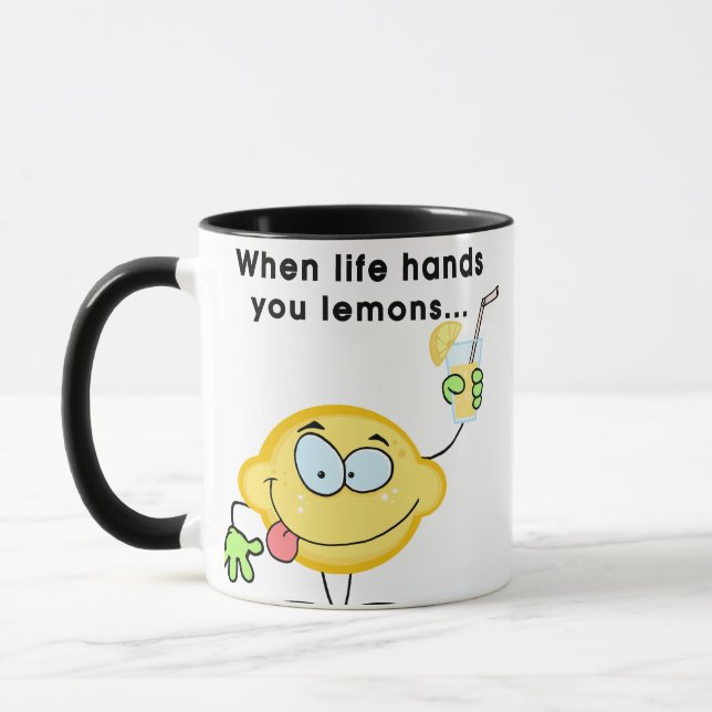 Make Lemonade Mug (Left)