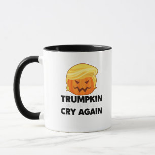 Make Liberals Cry Again Trumpkin Halloween Mug