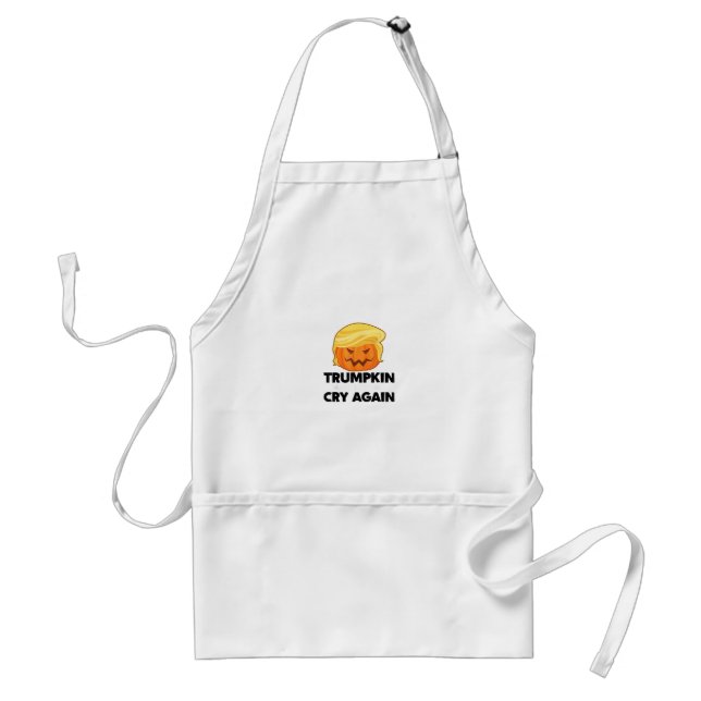 Make Liberals Cry Again Trumpkin Halloween Standard Apron (Front)