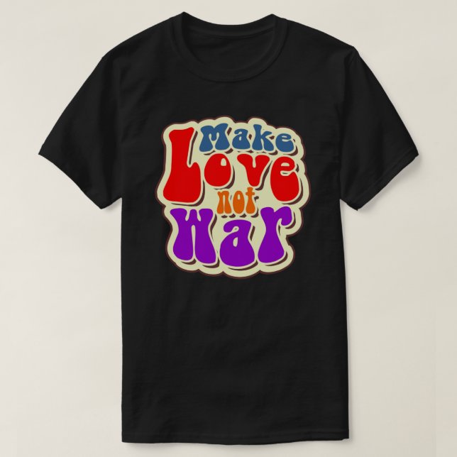 Make Love not war Classic T-Shirt (Design Front)