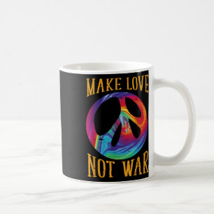 Make Love Not War - Peace Symbol Sign Coffee Mug