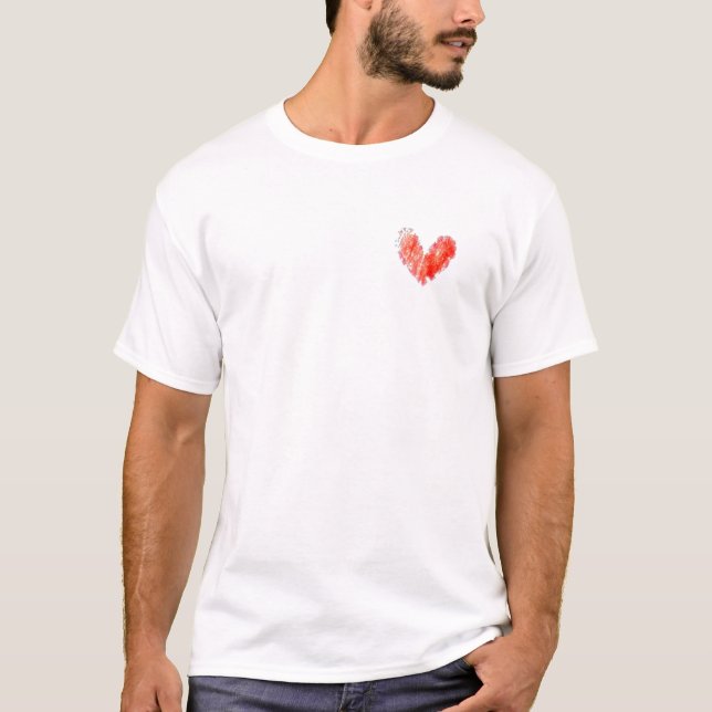 make LOVE not WAR T-Shirt (Front)