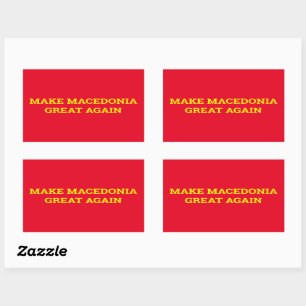 Make Macedonia Great Again Sticker