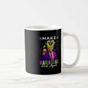 Make Mardi Gras Great Again Trump And Jester Hat F Coffee Mug