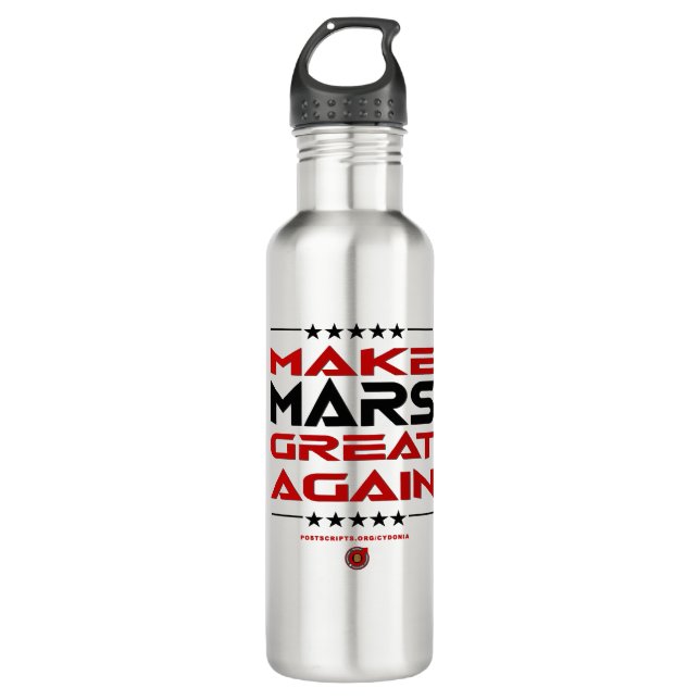Make Mars Great Again 710 Ml Water Bottle (Front)