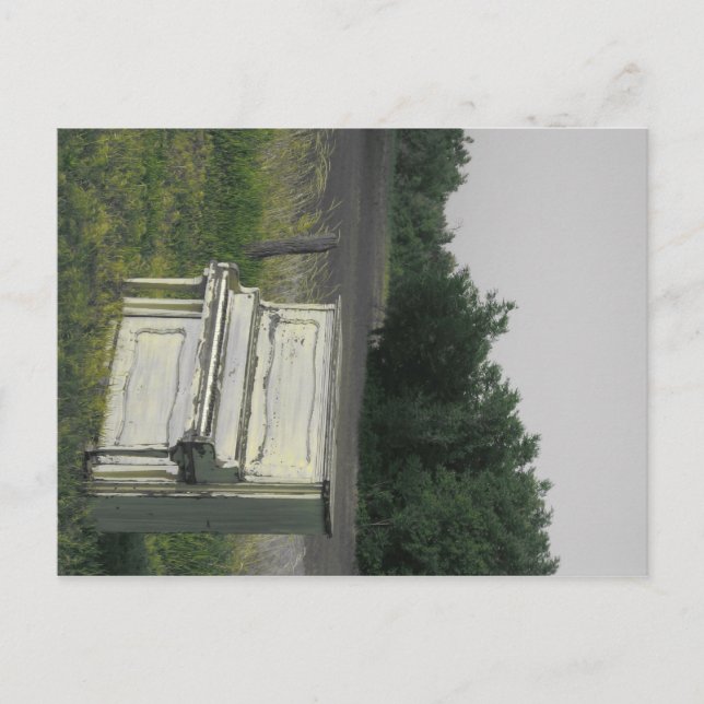 Make me an Instrument (Grey/Green highlights) Postcard (Front)