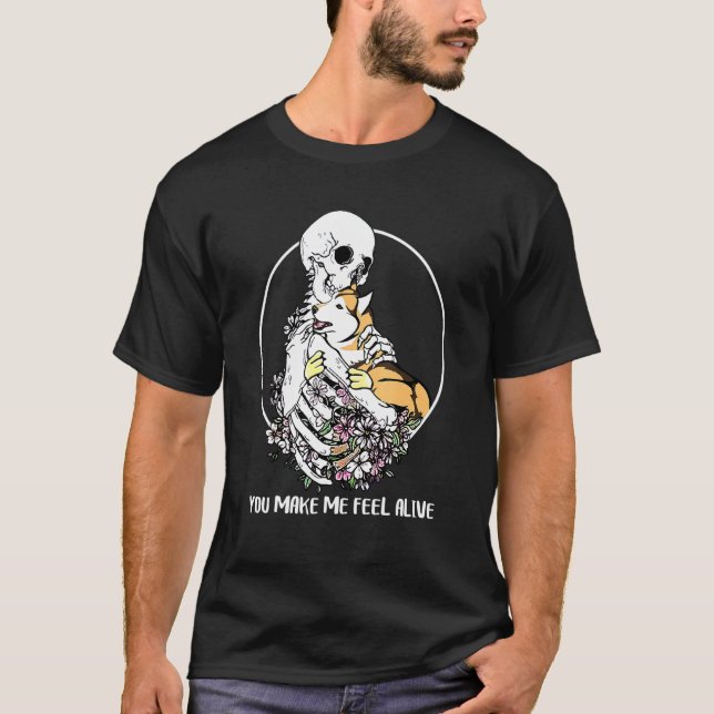 Make Me Feel Alive Husky Group T-Shirt (Front)