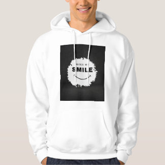 "Make Me Smile Black and White T-Shirt | Trendy Mi Hoodie