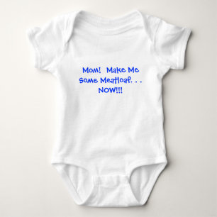 Make Me Some Meatloaf Baby Bodysuit