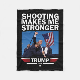 Make Me Stronger  Fleece Blanket