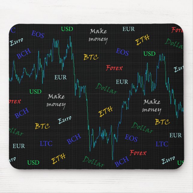 Make money on Forex Mouse Pad (Front)